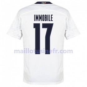 Maillot de Foot Italie Immobile 17 Extérieur UEFA EURO 2020
